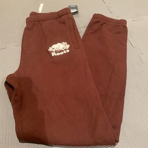 ROOTS CANADA SWEATPANTS/JOGGERS...SMALL NEW WITH TAGS